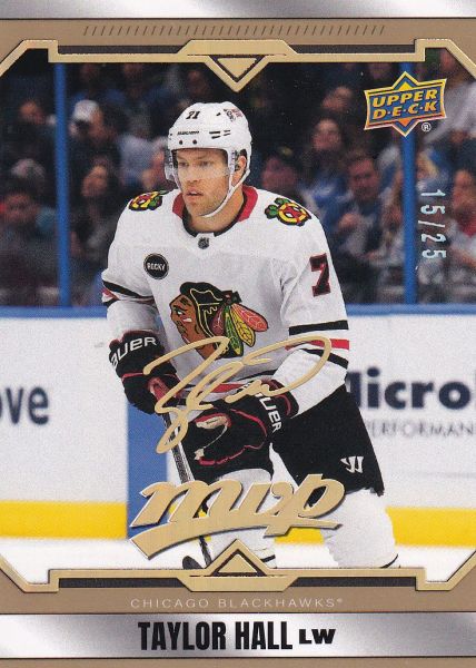 paralel karta TAYLOR HALL 24-25 MVP Gold Script /25